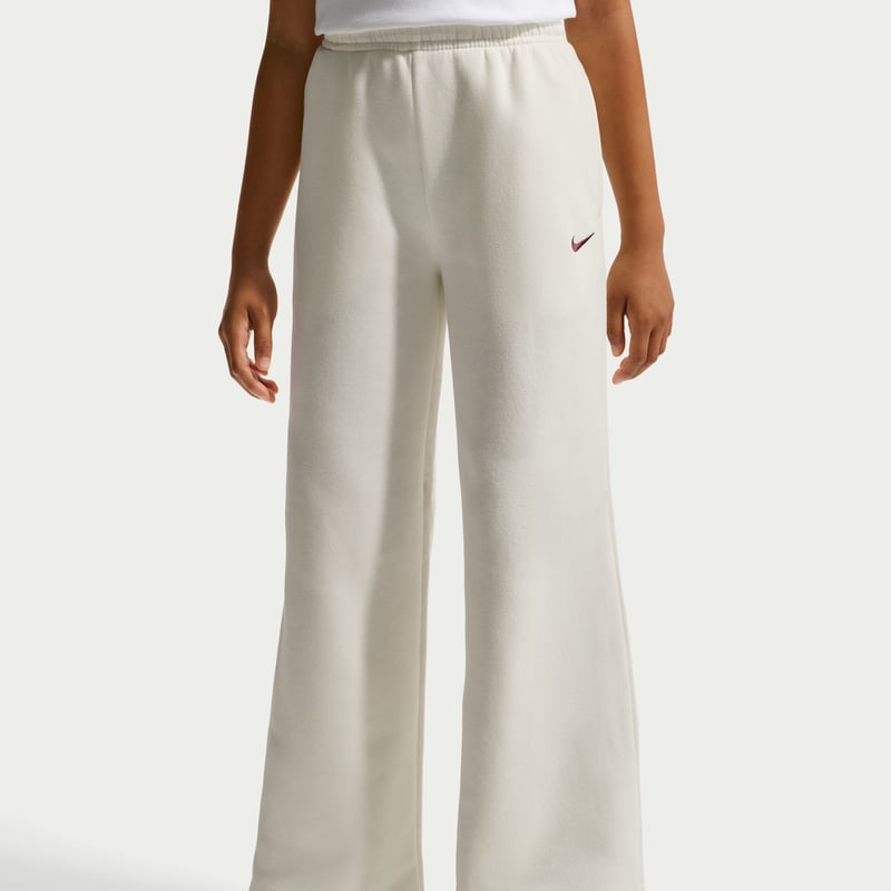 Hlace Nike Studio Fleece Open-Hem "Sail & Pink Smoke" | Djeca | | 01 | SPORTSHOWROOM