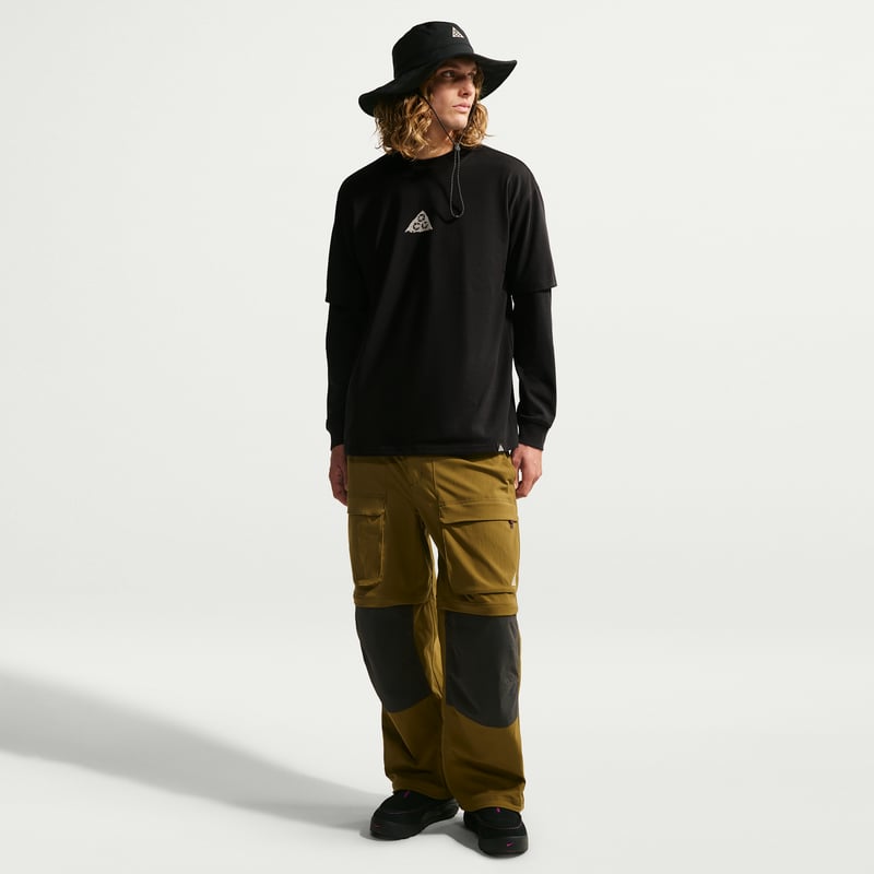 Nike ACG Dri-FIT Shirt "Black & Light Orewood Brown" | Men | | 04 | SPORTSHOWROOM