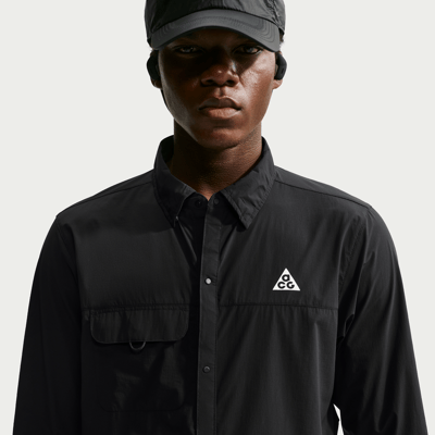Top Nike ACG Aireez Button-Up "Black" | Uomo | Outdoor | 01 | SPORTSHOWROOM