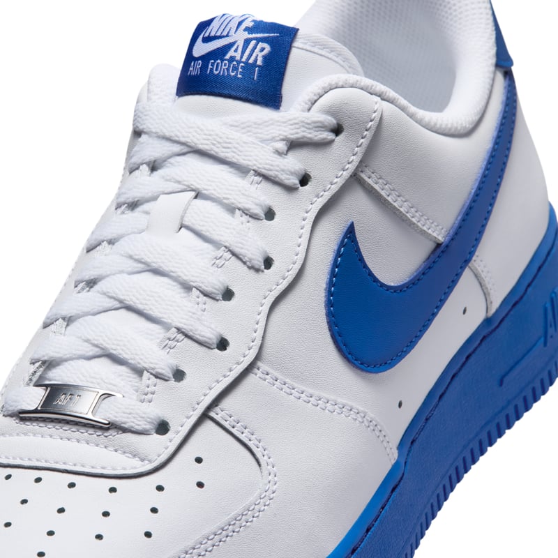 Nike Air Force 1 '07 trainers "White & Game Royal" | Men | SportStyle | 06 | SPORTSHOWROOM