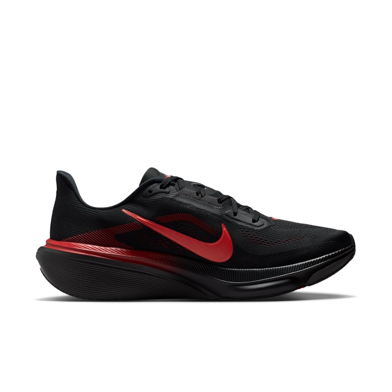 Nike Pegasus 42 running shoes "Black & University Red" | Men | Running | 03 | SPORTSHOWROOM