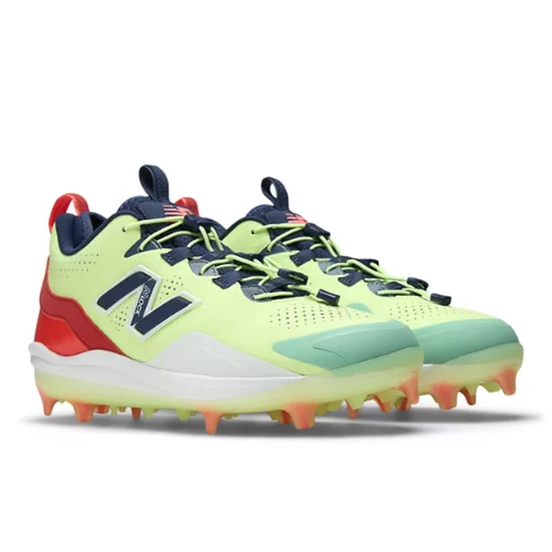 New Balance Fuelcell Lindor 3 Comp baseball cipők "Mint Flash & Navy" | Női & Férfi | Baseball | 02 | SPORTSHOWROOM