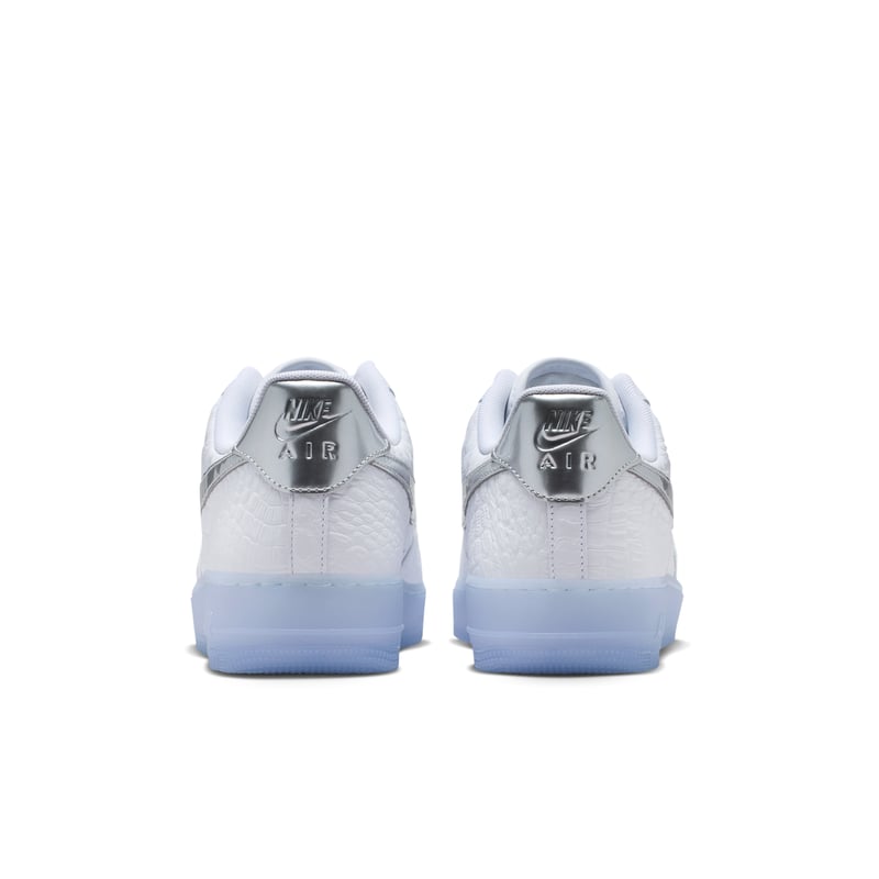 Nike Air Force 1 '07 Crocodile Sneaker "White & Blue Tint" | Herren | Sportstyle | 06 | SPORTSHOWROOM