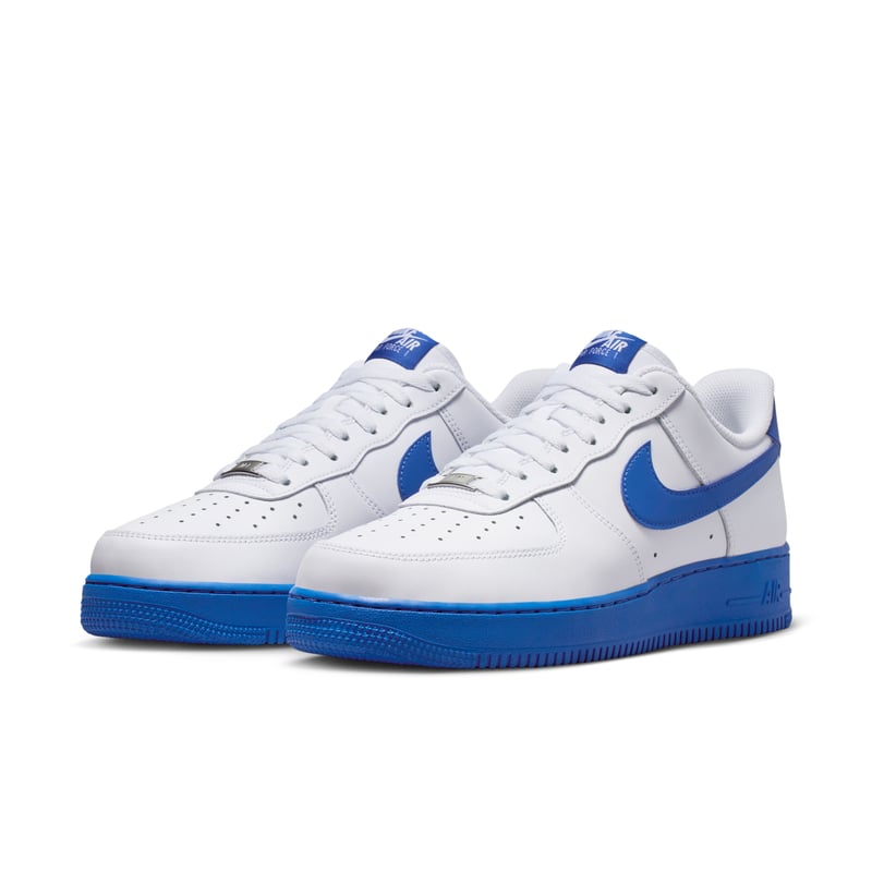 Nike Air Force 1 '07 trainers "White & Game Royal" | Men | SportStyle | 04 | SPORTSHOWROOM