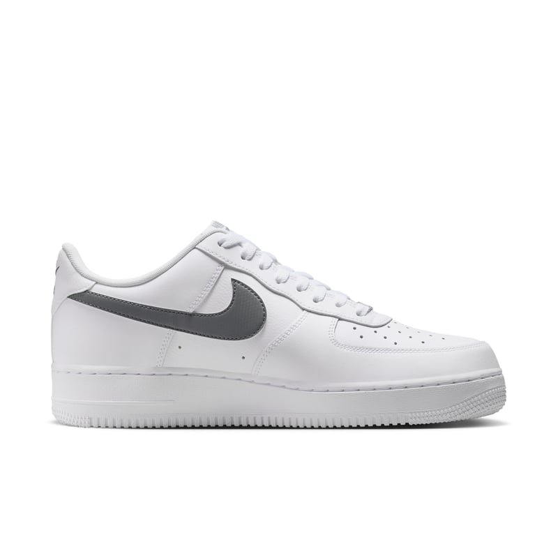 Nike Air Force 1 '07 sneakers "White & Cool Grey" | Herre | Sportstyle | 03 | SPORTSHOWROOM