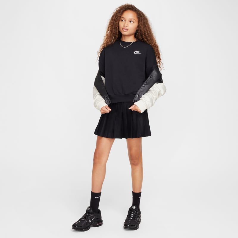 Nike Club Fleece Boxy Crew FZ9244-010 04