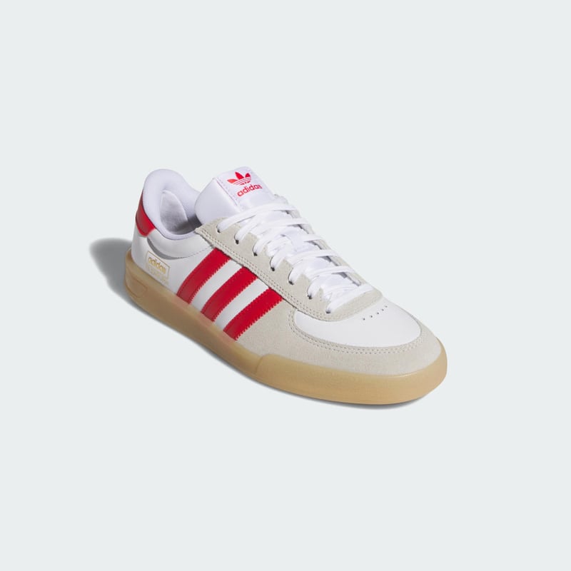 adidas Glenburn skate shoes "Cloud White & Better Scarlet" | Men & Women | Skateboarding | 04 | SPORTSHOWROOM