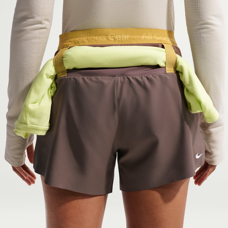 Nike ACG Dri-FIT Mid-Rise Brief-Lined Shorts "Ironstone & Cave Stone" | Women | Outdoor | 06 | SPORTSHOWROOM