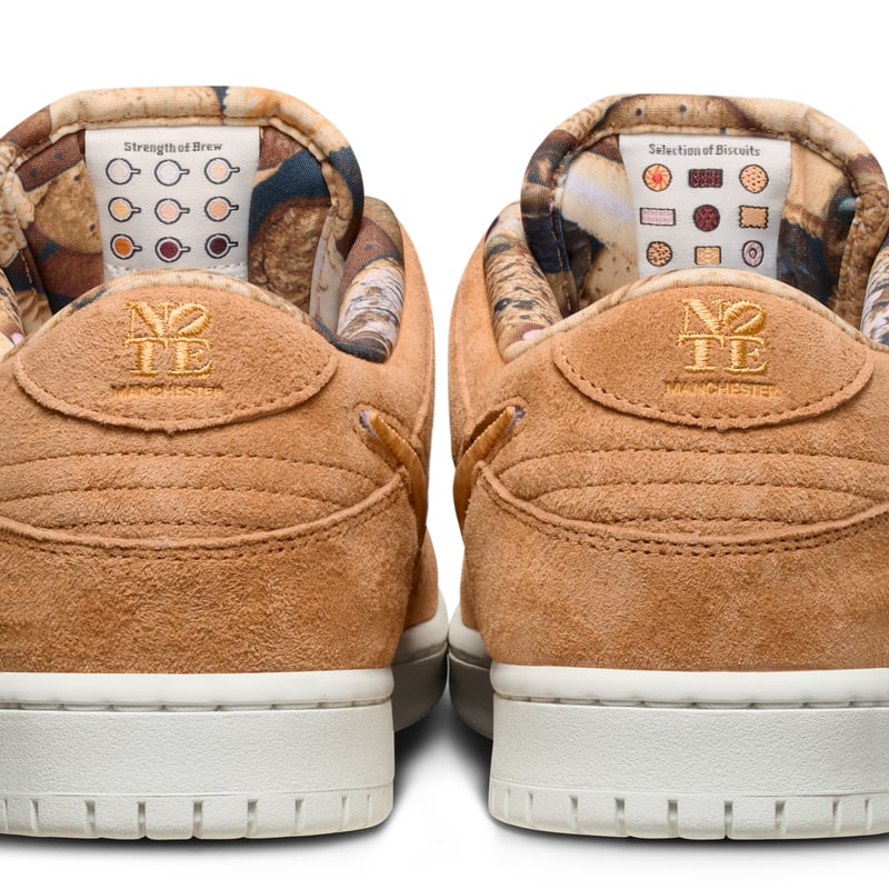 Nike SB Dunk Low Pro x NOTE Manchester skate shoes "Brew & Biscuits" | Men | Skateboarding | 10 | SPORTSHOWROOM