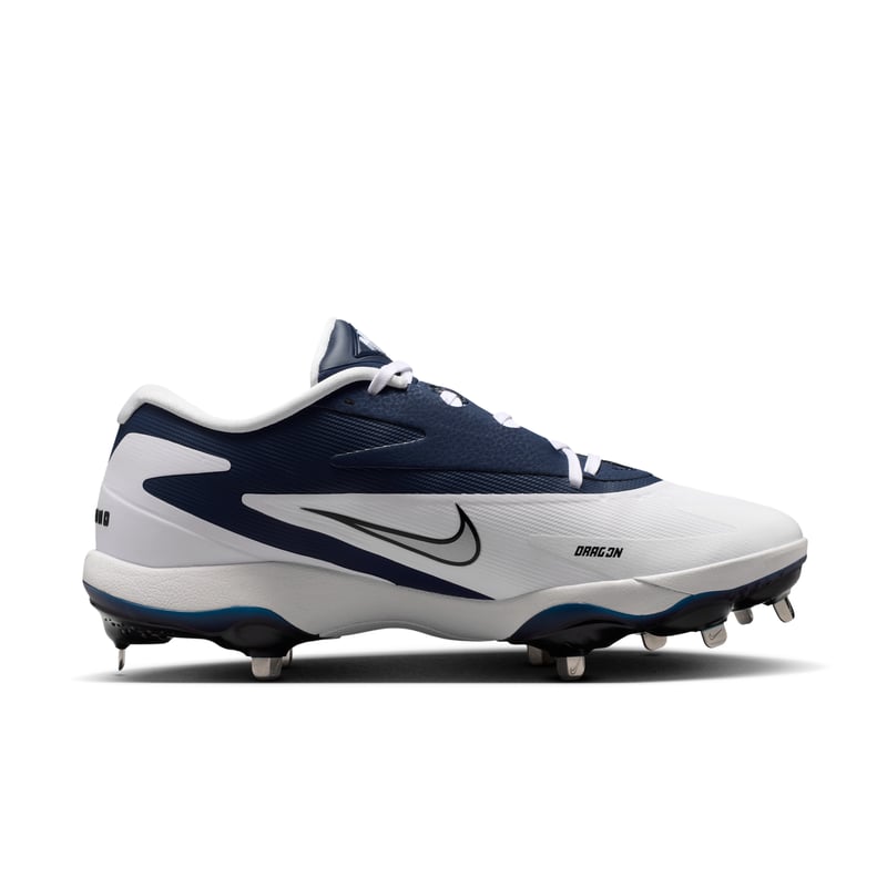 Nike Diamond Standout MTL baseballsko "White & College Navy" | Herre | Baseball | 03 | SPORTSHOWROOM