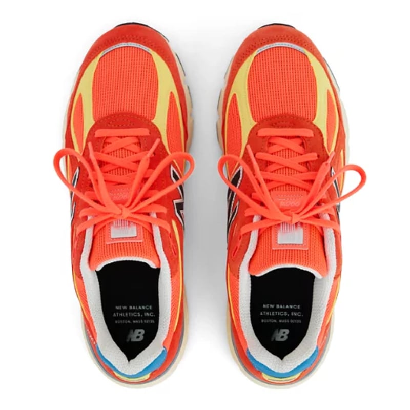 Sneakers New Balance 990v4 Made in USA "Urgent Red & Maize" | Femei & Bărbați | Sportstyle | 02 | SPORTSHOWROOM
