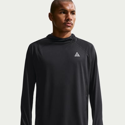Top Nike ACG "Solar Chase" Dri-FIT UV Protection Hooded "Black" | Uomo | Outdoor | 01 | SPORTSHOWROOM