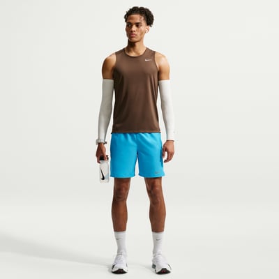 Pantalones cortos Nike Miler Dri-FIT Brief-Lined "Light Current Blue & Baltic Blue" | Hombre | Correr | 01 | SPORTSHOWROOM
