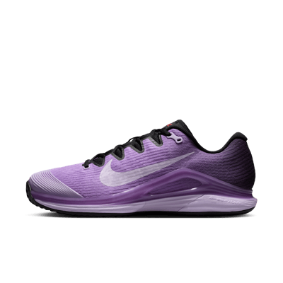 Nike Vapor 12 Premium Clay tennis runners "Bright Violet & Black" | Men | Tennis | 01 | SPORTSHOWROOM