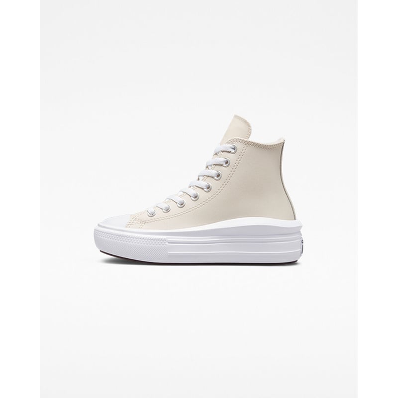 Converse Chuck Taylor All Star Move Platform Coated Leather A04254C 03