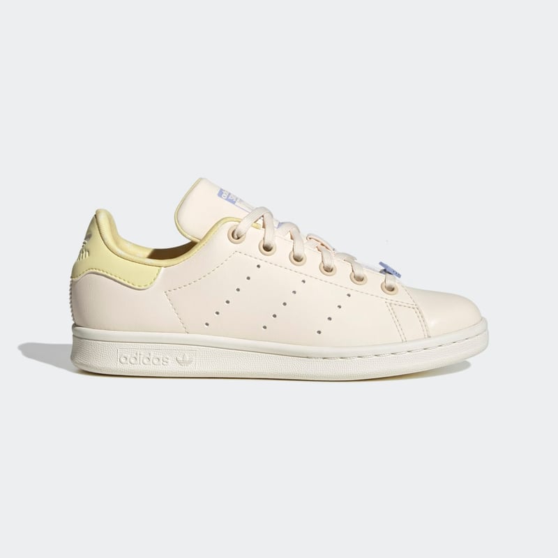 Adidas stan top smith white yellow