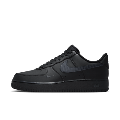 Sneakersy Nike Air Force 1 '07 "Black & Anthracite" | Mezczyzni | Sportstyle | 01 | SPORTSHOWROOM