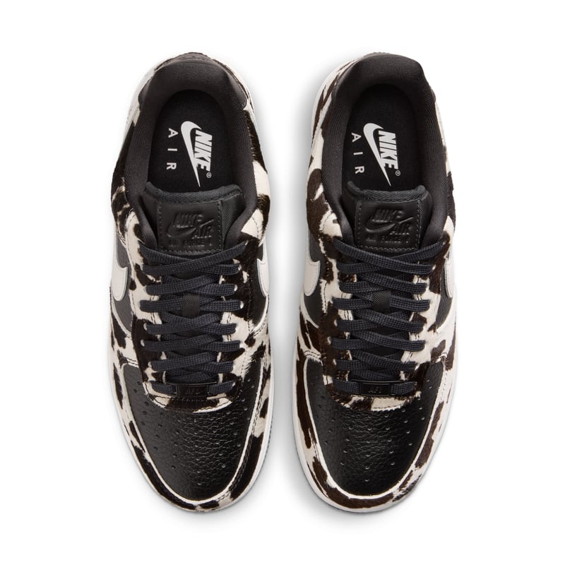 Nike Air Force 1 '07 ‘Cow Print’ trainers "Black & Phantom" | Women | SportStyle | 03 | SPORTSHOWROOM