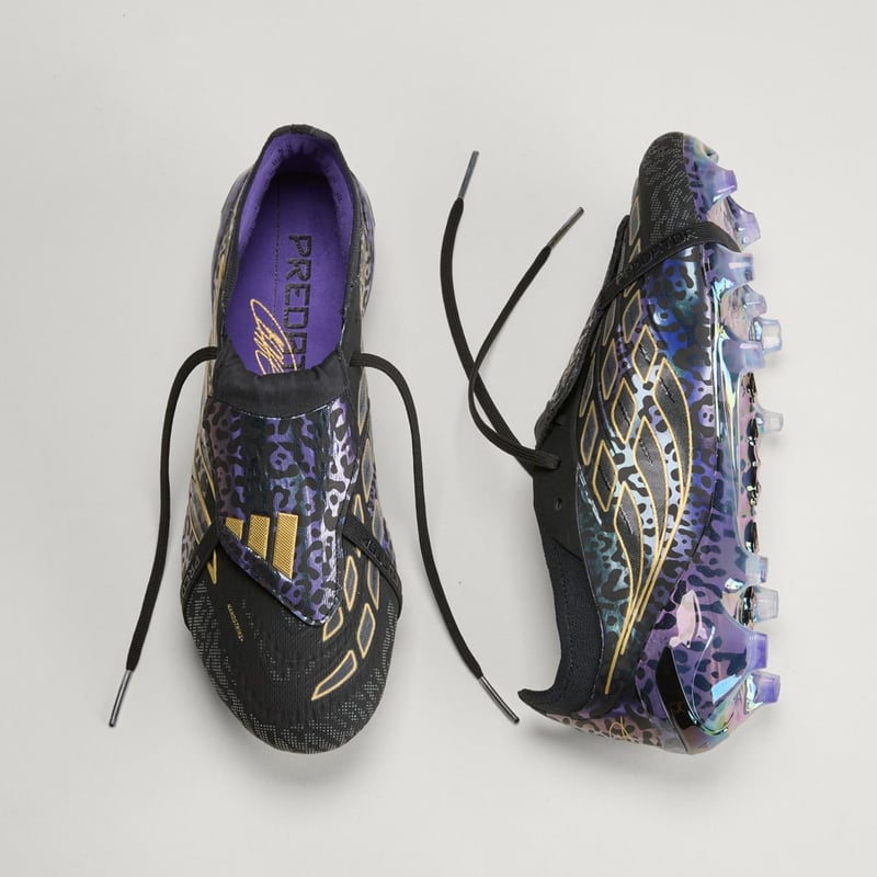 Kopačky adidas Predator Elite Fold-Over Tongue FG x Kaka "Black & Gold Metallic" | Muži & Ženy | Futbal | 04 | SPORTSHOWROOM