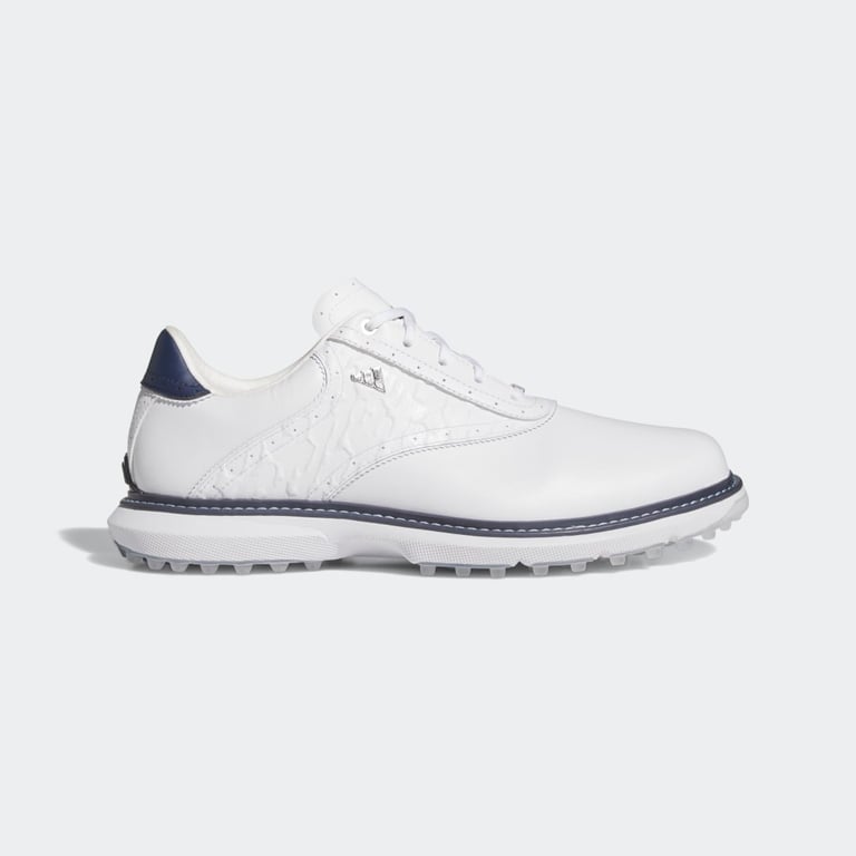 adidas MC70 Spikeless golf shoes "Cloud White & Collegiate Navy" | Men | Golf | 01 | SPORTSHOWROOM