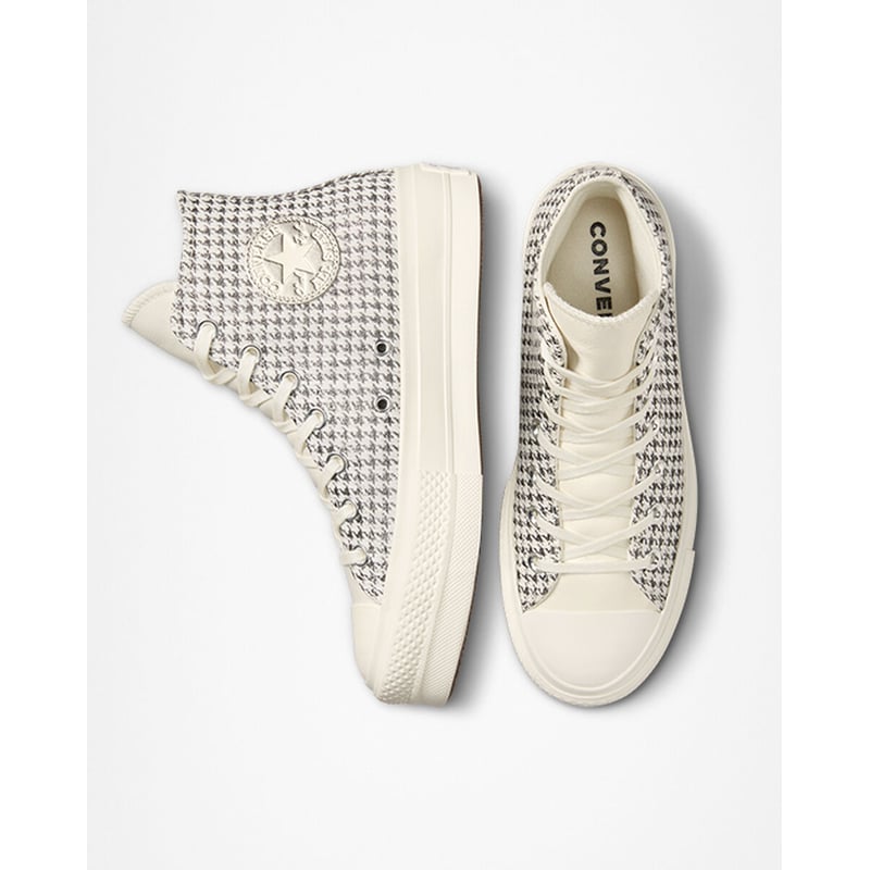 Converse Chuck Taylor All Star Lift Platform High ‘Houndstooth Shine’ A04276C 05