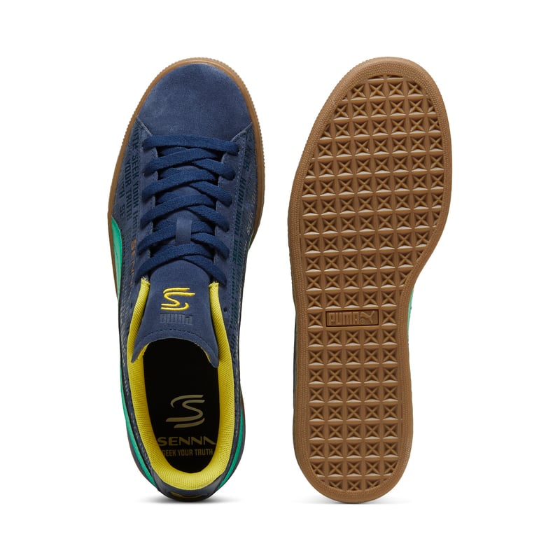 PUMA Suede x Ayrton Senna Institute 308126-01 02