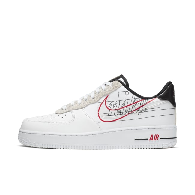 Nike Air Force 1 Low Script Swoosh CK9257 100 SPORTSHOWROOM