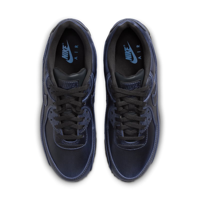 Tenisky Nike Air Max 90 Premium "Dark Smoke Grey & University Blue" | Muži | Sportstyle | 04 | SPORTSHOWROOM