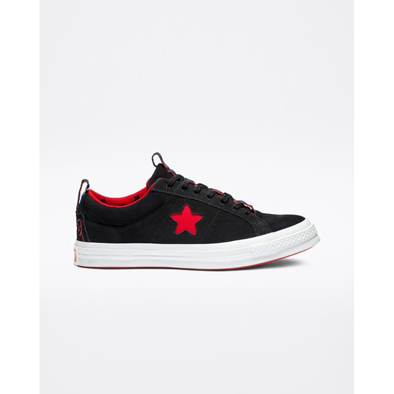 Converse One Star Low x Hello Kitty 163904C 01