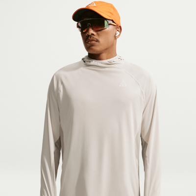 Top Nike ACG "Solar Chase" Dri-FIT UV Protection Hooded "Light Orewood Brown & Cream II" | Uomo | Outdoor | 01 | SPORTSHOWROOM