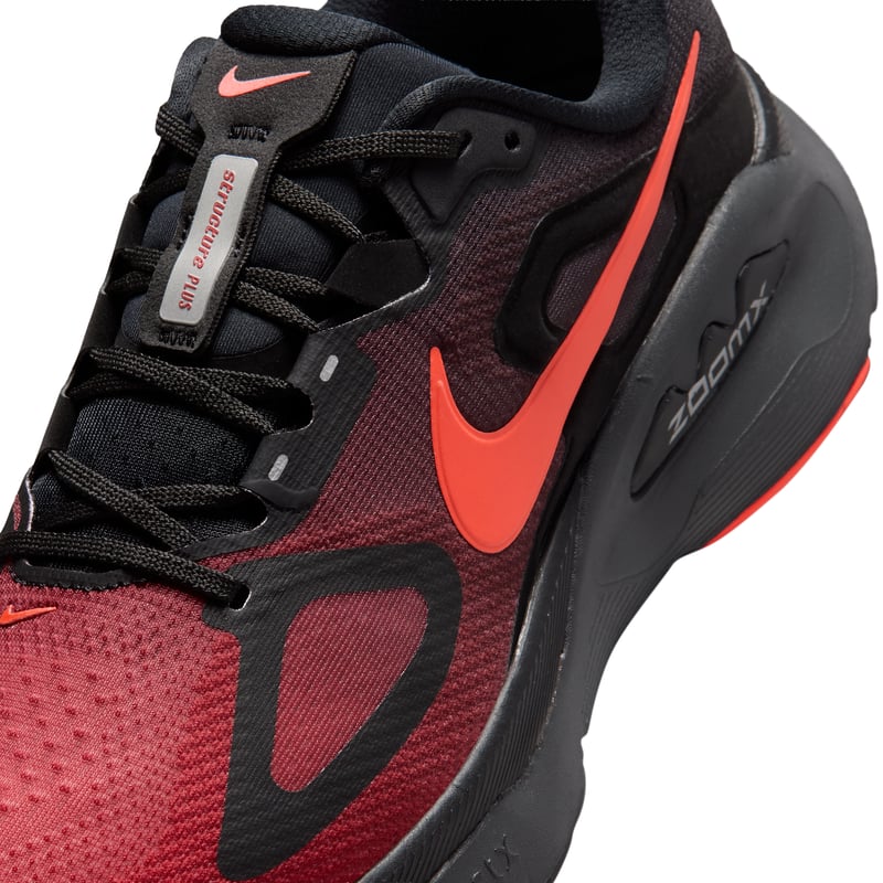 Nike Structure Plus runners "Black & University Red" | Men | Running | 07 | SPORTSHOWROOM