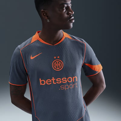 Maglia Nike Inter Milan 2025/26 Match Third Dri-FIT ADV Total 90 Authentic "Thunder Blue & Safety Orange" | Uomo | Calcio | 01 | SPORTSHOWROOM