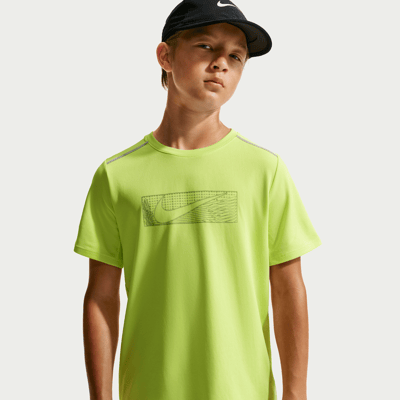 Nike Miler Shirt "Light Lemon Twist" | Kinder | | 01 | SPORTSHOWROOM