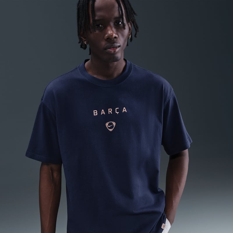 Nike FC Barcelona Total 90 Shirt "Midnight Navy" | Men | SportStyle | 01 | SPORTSHOWROOM