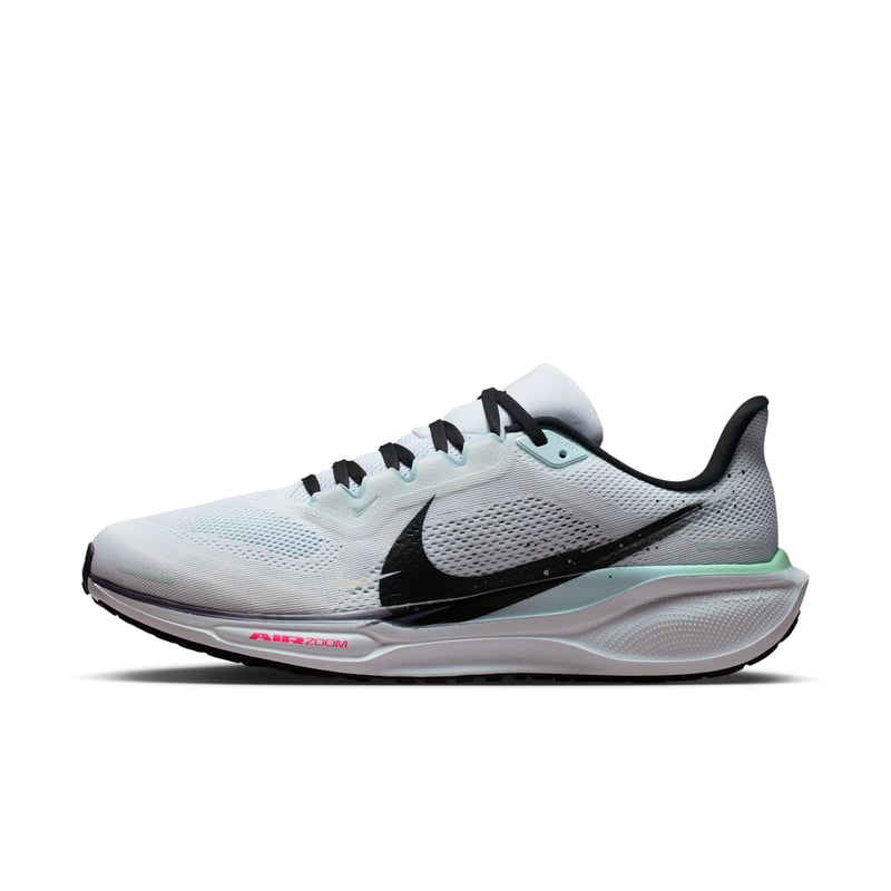 Nike Pegasus 41 runners "White & Hyper Pink" | Men | Running | 01 | SPORTSHOWROOM