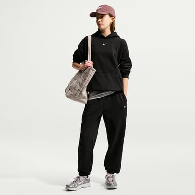 Nike Studio Fleece Loose Bukse "Black & White" | Barn | | 00 | SPORTSHOWROOM