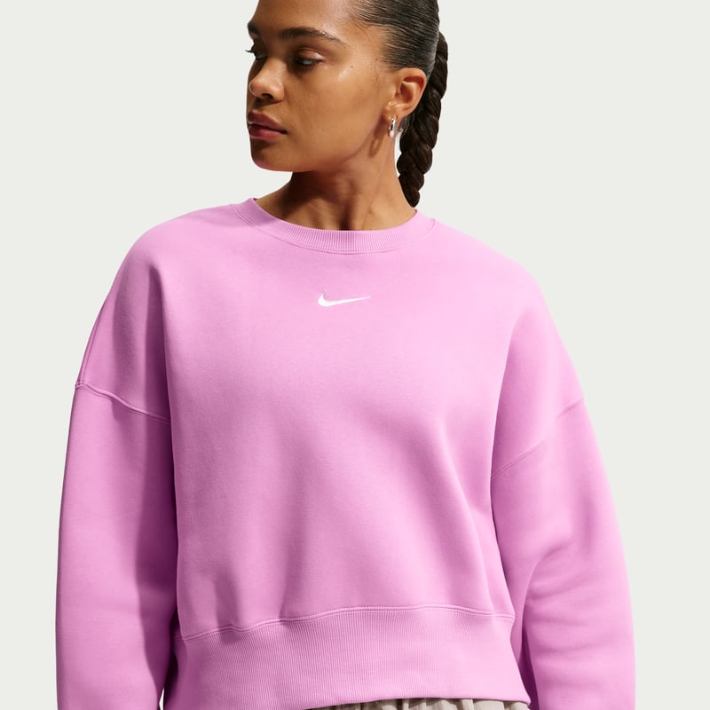 Nike Phoenix Fleece Over-Oversized Crew DQ5761-503 01