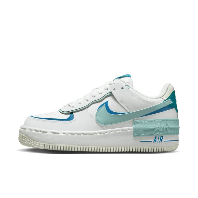 Air force ones hot sale with blue