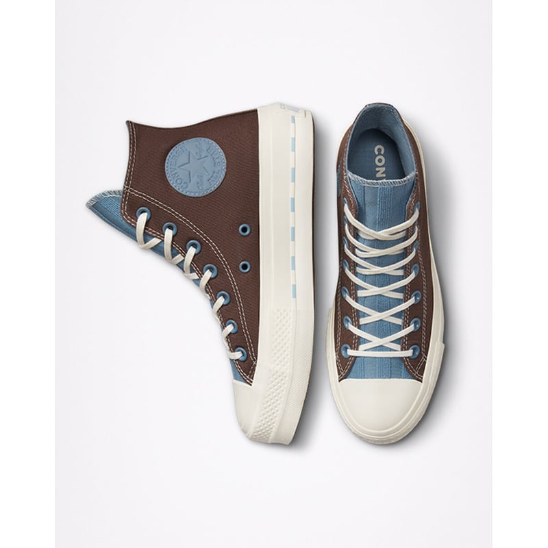Converse Chuck Taylor All Star Lift Platform Crafted Canvas High 572708C 05