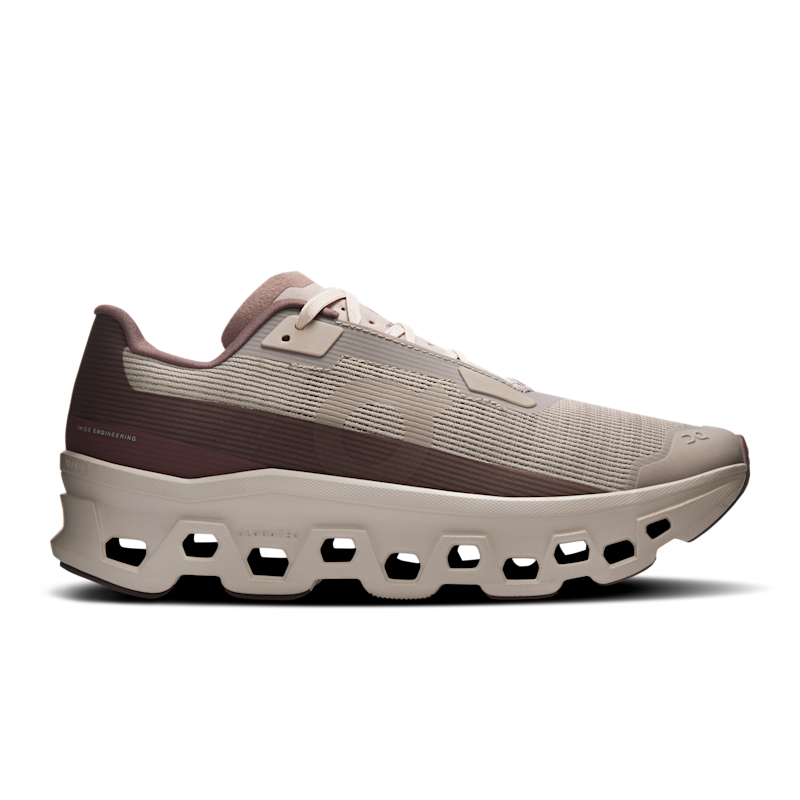 Buty do biegania On Cloudmonster Void "Fog & Pearl" | Kobiety | Bieganie | 01 | SPORTSHOWROOM