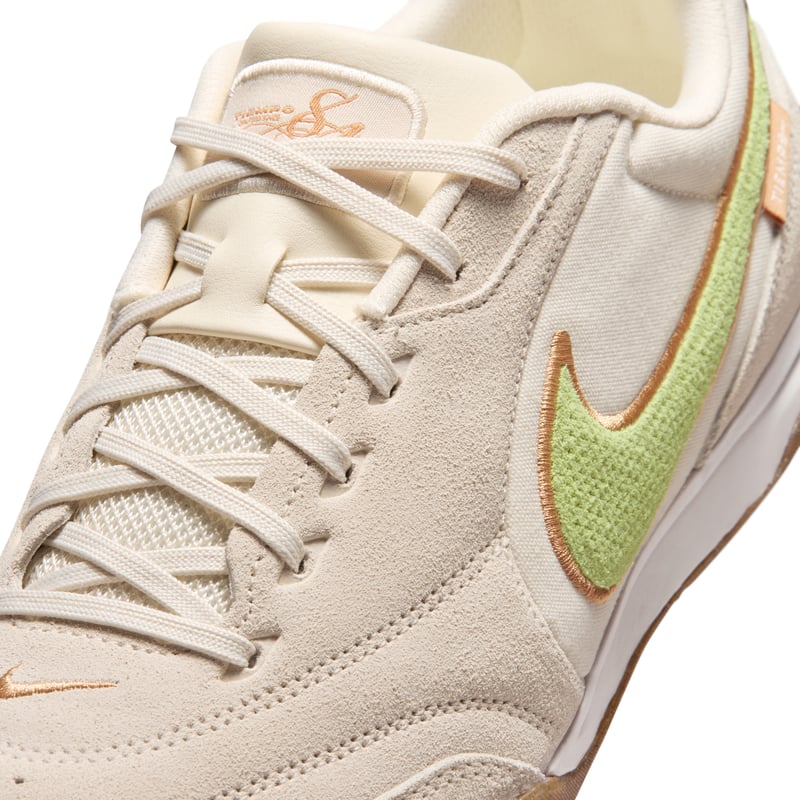 Buty piłkarskie Nike Tiempo Streetgato Premium "Chalk & Lemon Venom" | Mezczyzni | Piłka nożna | 07 | SPORTSHOWROOM