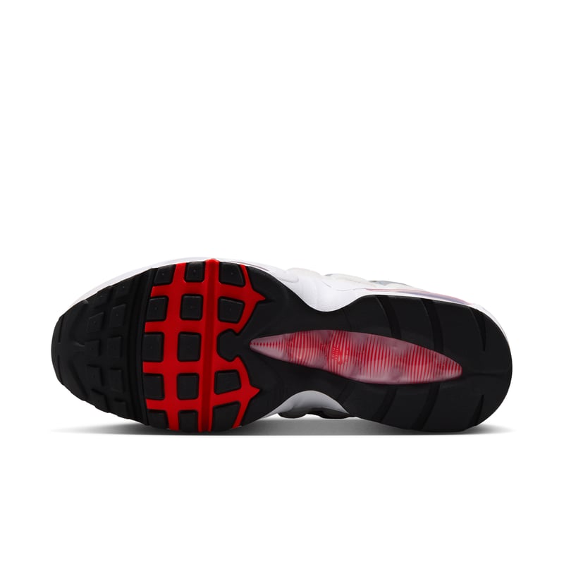 Nike Air Max 95 Big Bubble trainers "White & Light Crimson" | Women | SportStyle | 02 | SPORTSHOWROOM