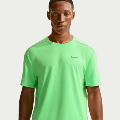 Nike Miler Dri-FIT Skjorte "Illusion Green" | Herre | Løping | 01 | SPORTSHOWROOM