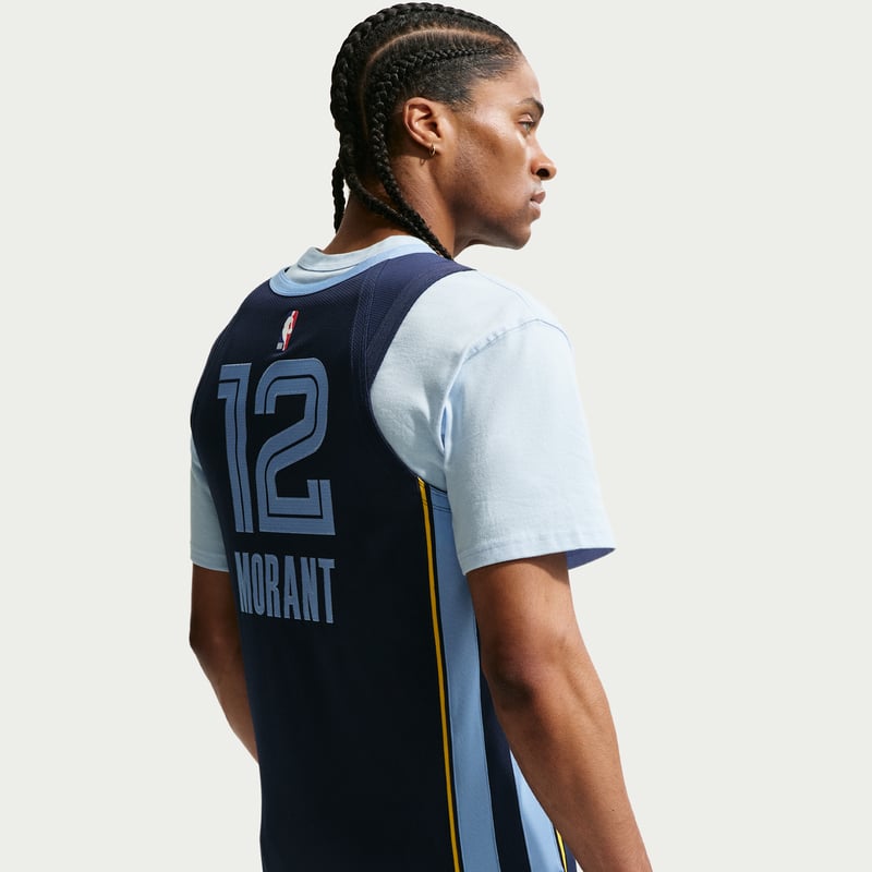Nike Memphis Grizzlies Icon Edition 2020 NBA Authentic CW3449-419 05
