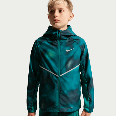 Nike Miler UV + Repel Jacke "Blue Eclipse" | Kinder | Laufen | 01 | SPORTSHOWROOM