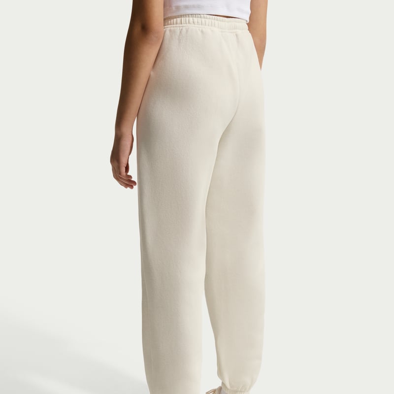 Nike Studio Fleece Loose Bukse "Sail & White" | Barn | | 02 | SPORTSHOWROOM