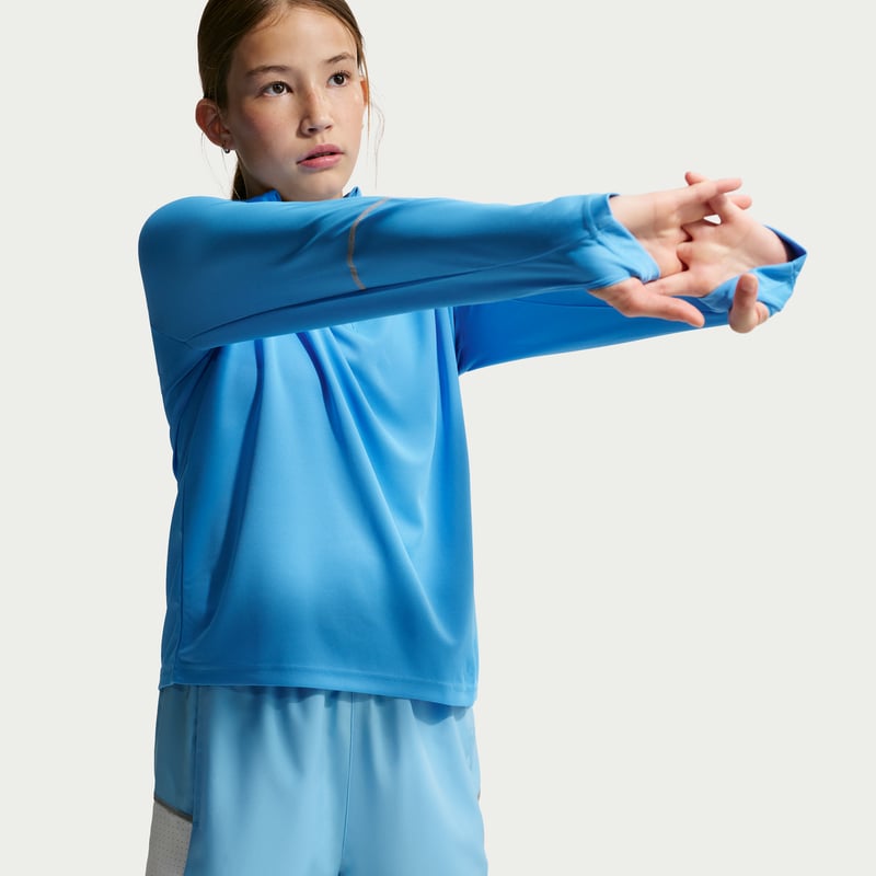 Short Nike Miler Dri-FIT "Football Blue" | Enfant | Course à pied | 04 | SPORTSHOWROOM