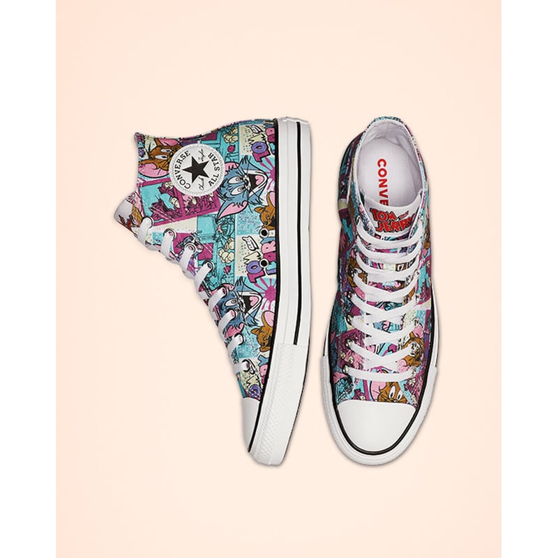 Converse Chuck Taylor All Star High x Tom & Jerry 165735C 05
