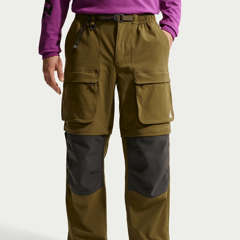 Nike ACG "Smith Summit" Zip Cargo Bukse "Olive Flak & Anthracite" | Herre | | 02 | SPORTSHOWROOM