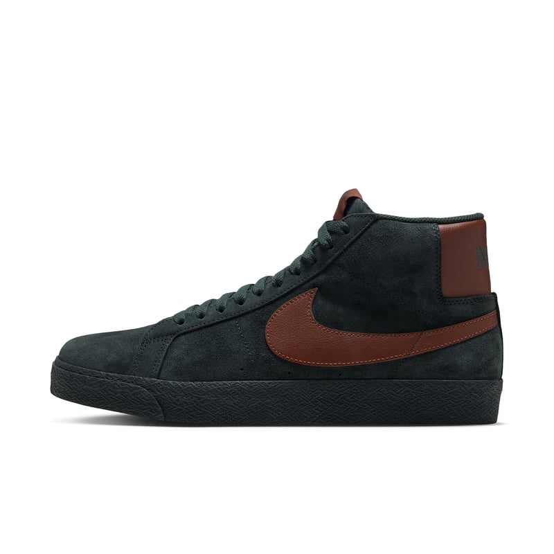 Skate tenisice Nike SB Zoom Blazer Mid "Black Spruce & Corduroy Brown" | Muškarci | Skejtanje | 01 | SPORTSHOWROOM